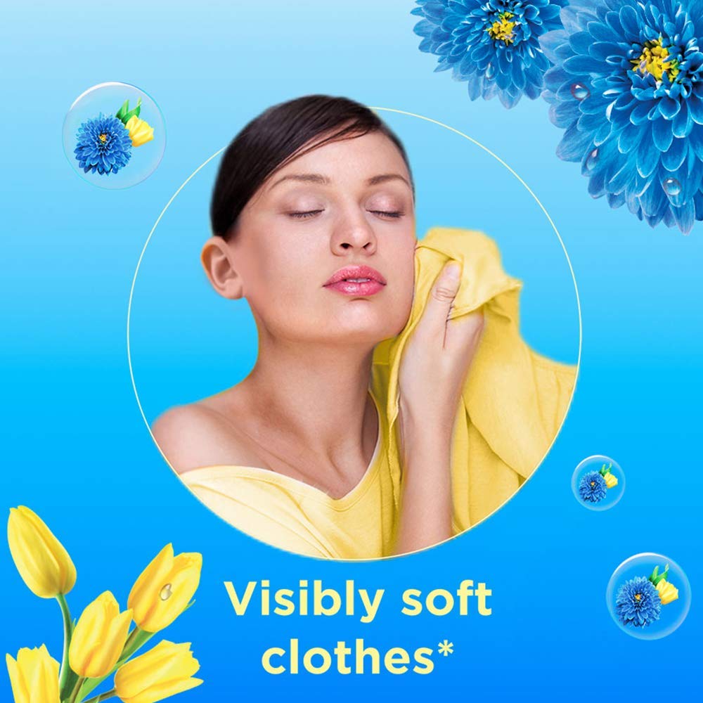 Comfort After Wash Morning Fresh Fabric Conditioner (Fabric Softener) - For Softness, Shine And Long Lasting Freshness, 430 ml