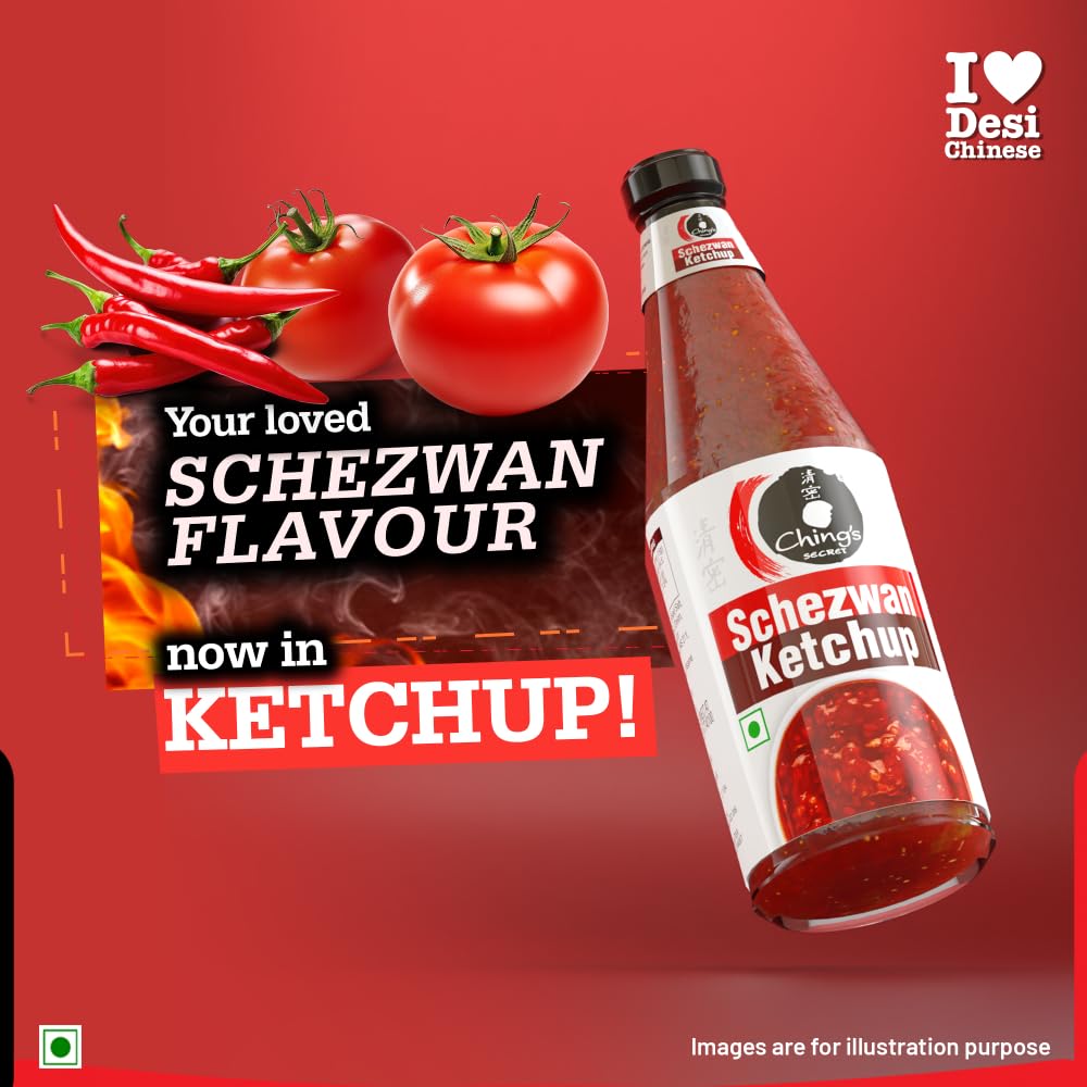 CHINGS SCHEZWAN KETCHUP 485 G