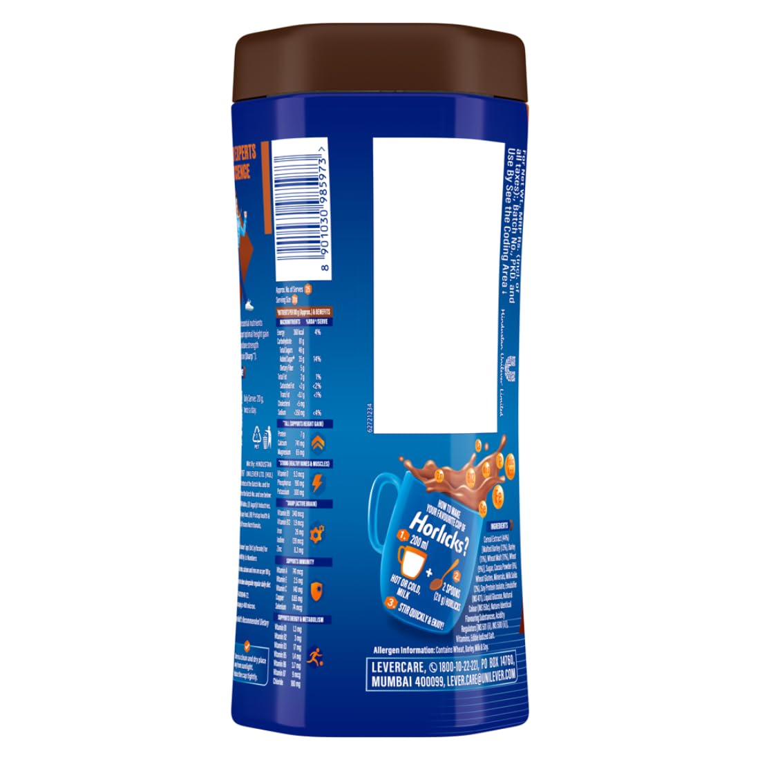 Horlicks Chocolate Nutrition Drink || Jar 500 g