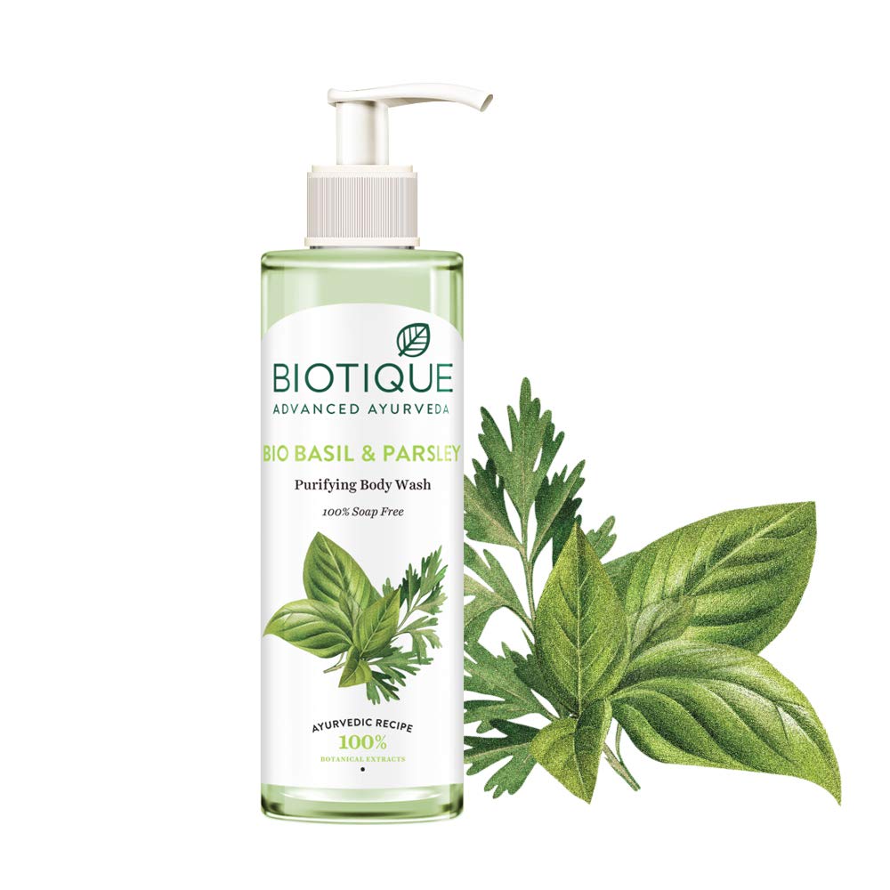 BIO BASIL &PARSLEY BODY WASH 200ML