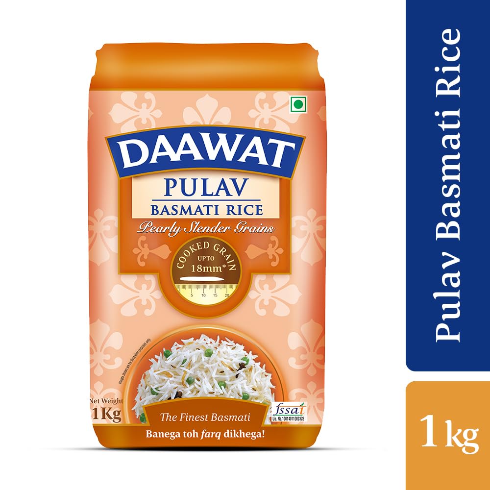 Daawat pulav bssmti rice 1kg