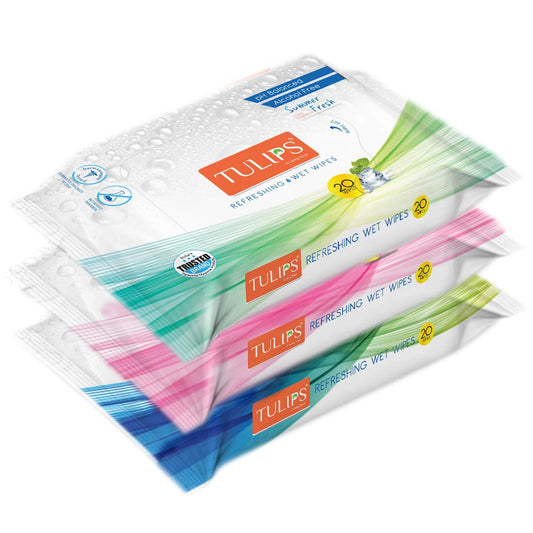 TU refreshing wet wipes