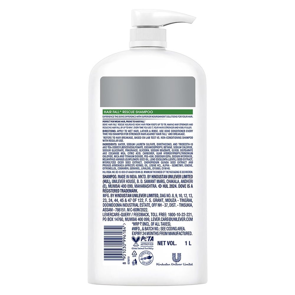 DOVE HAIRFALL RESCUE SHAMPO