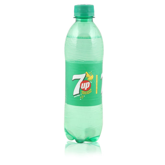7 UP Soft Drink - Lemon Flavor, 400ml Bottle
