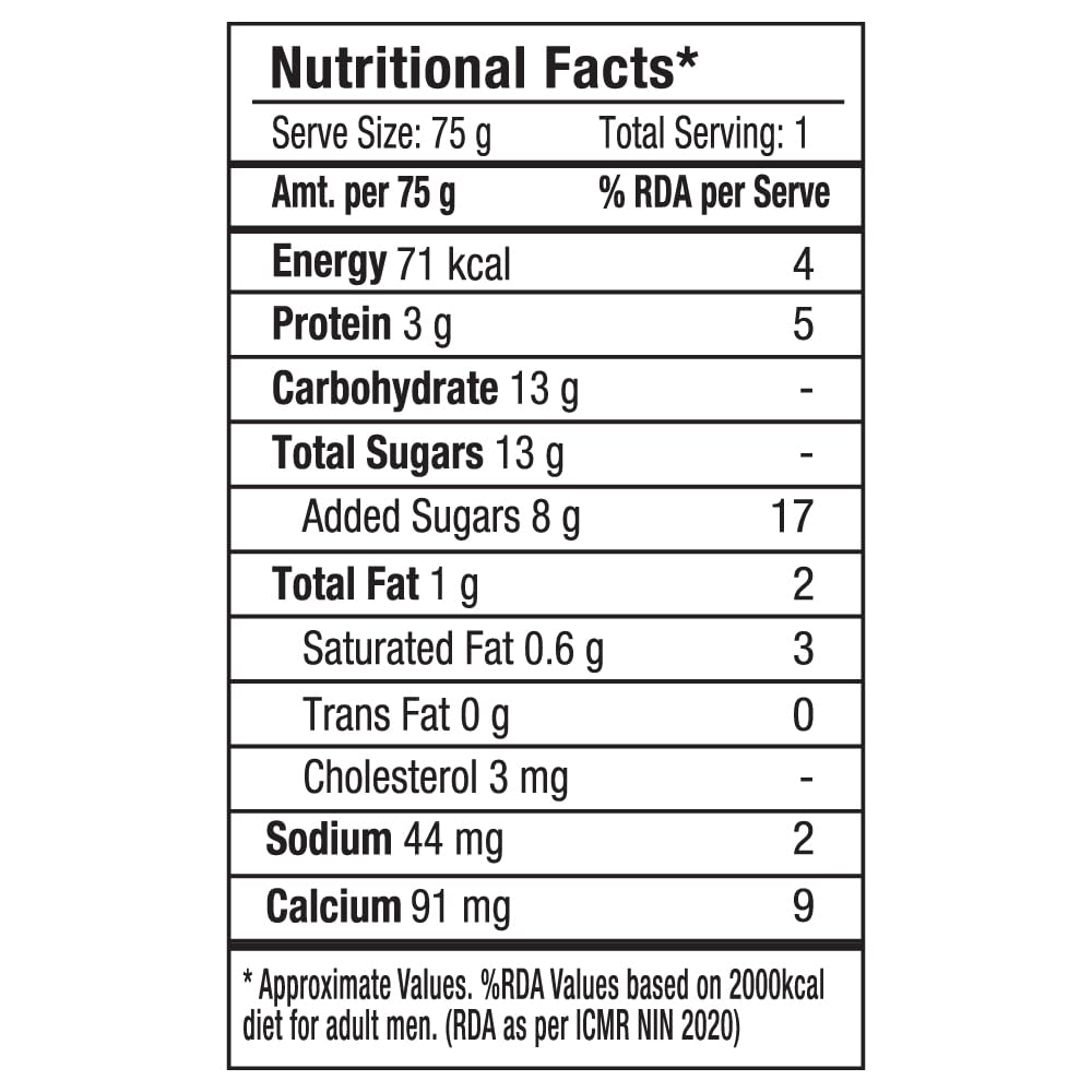 EPIGAMIA EVERYDAY YOGURT MANGO 75G