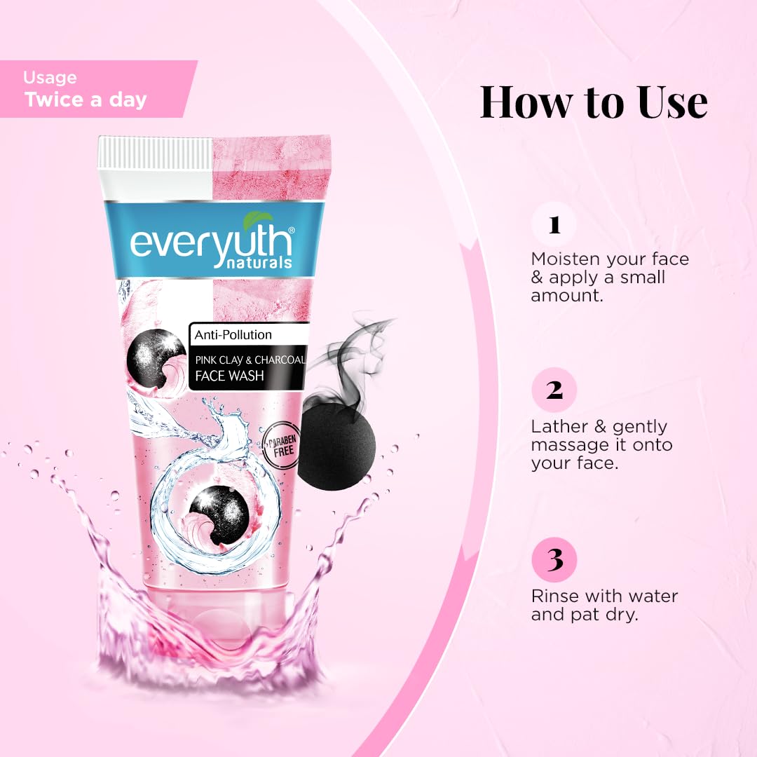 EVERYUTH NATURALS ANTI POLLUTION CHARCOAL SCRUB 25 G