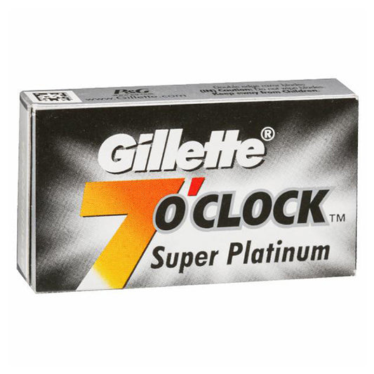 Gillette 7OClock Super Platinum Blade