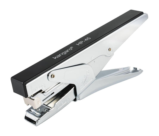 Kangaro HP-45 All Metal Stapler, Standard Stapler with Quick Loading Mechanism