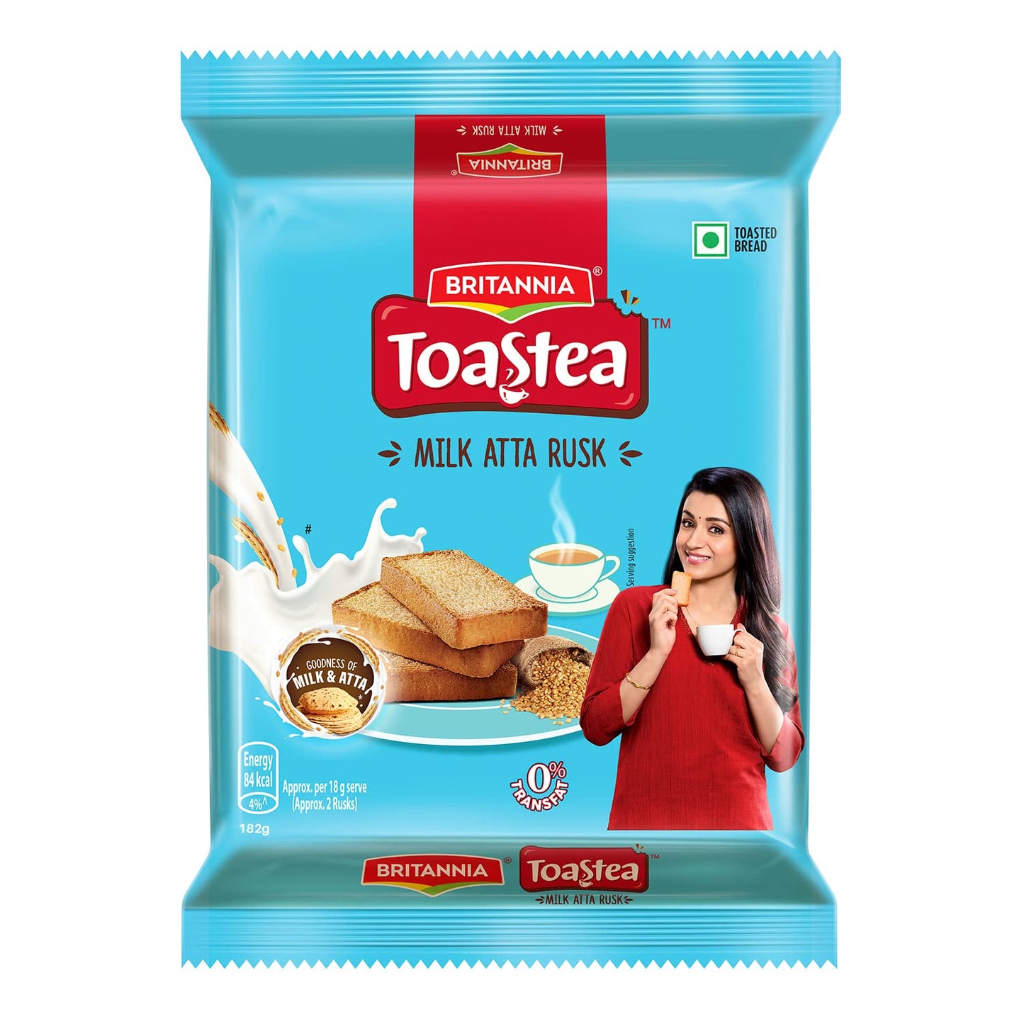 TOASTEA MILK ATTA RUSK 200G
