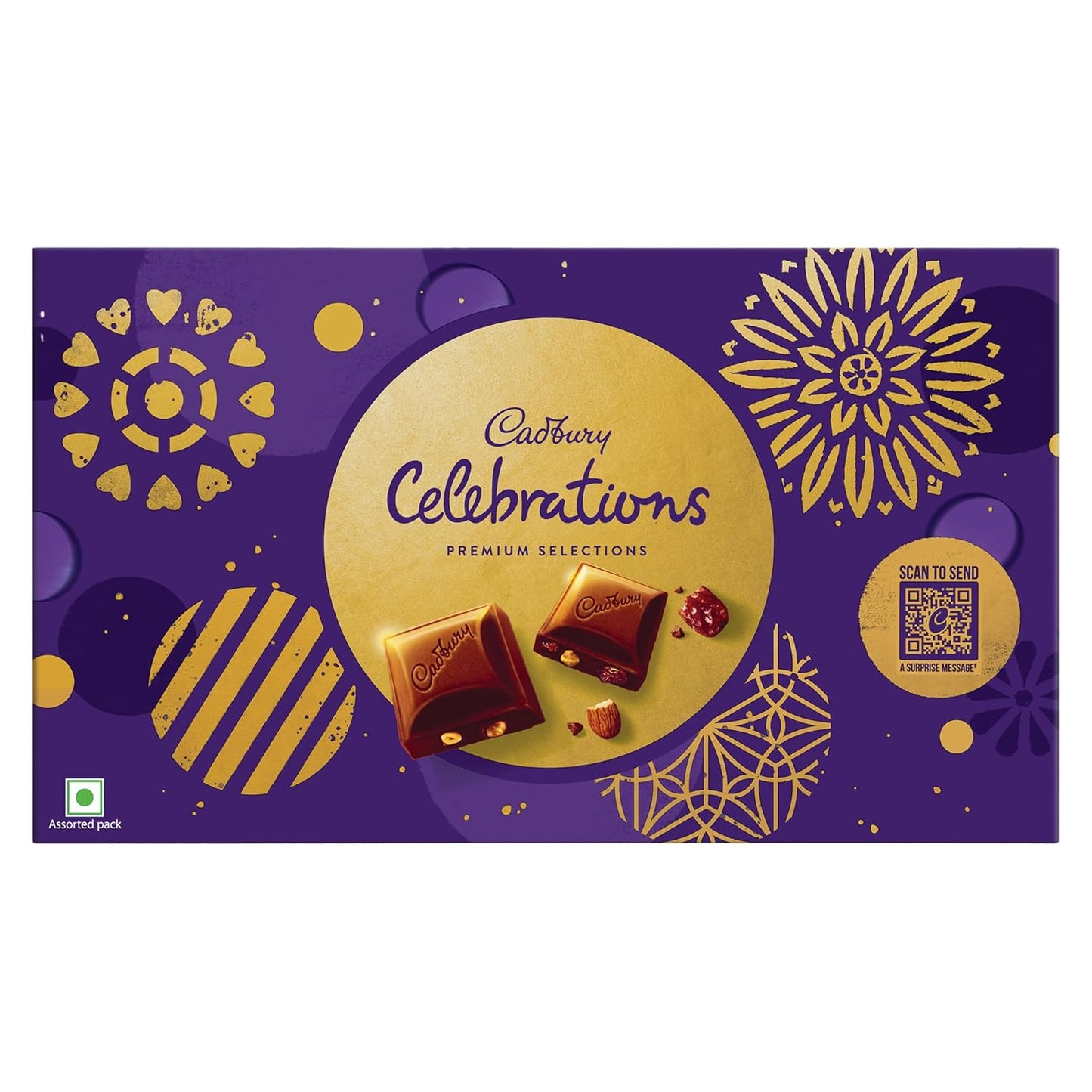 Cadbury Celebrations Premium Selections Assorted Chocolate Gift Pack,186 Gram