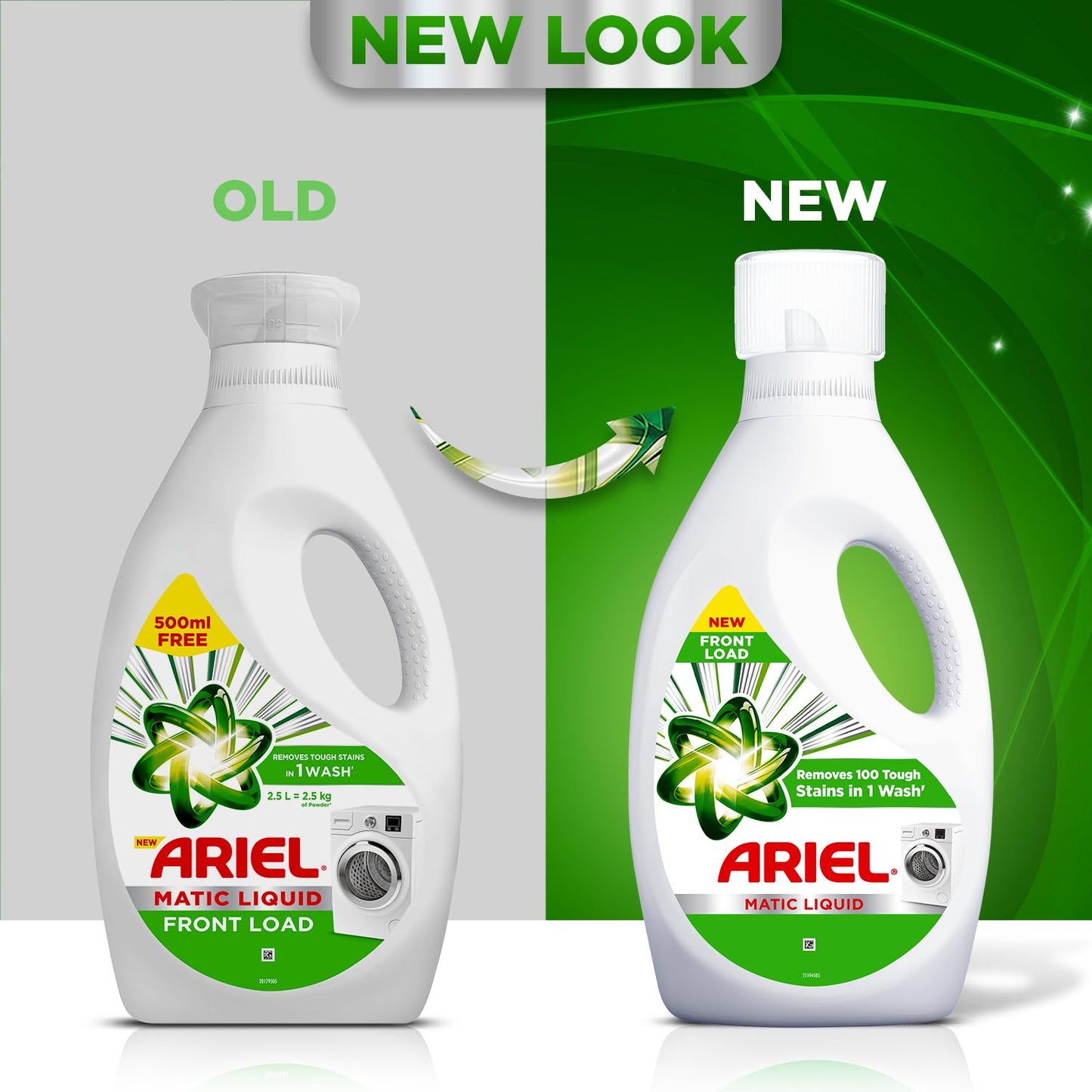 ARIEL FRONT LOAD MATIC LIQUID DETERGENT 1L
