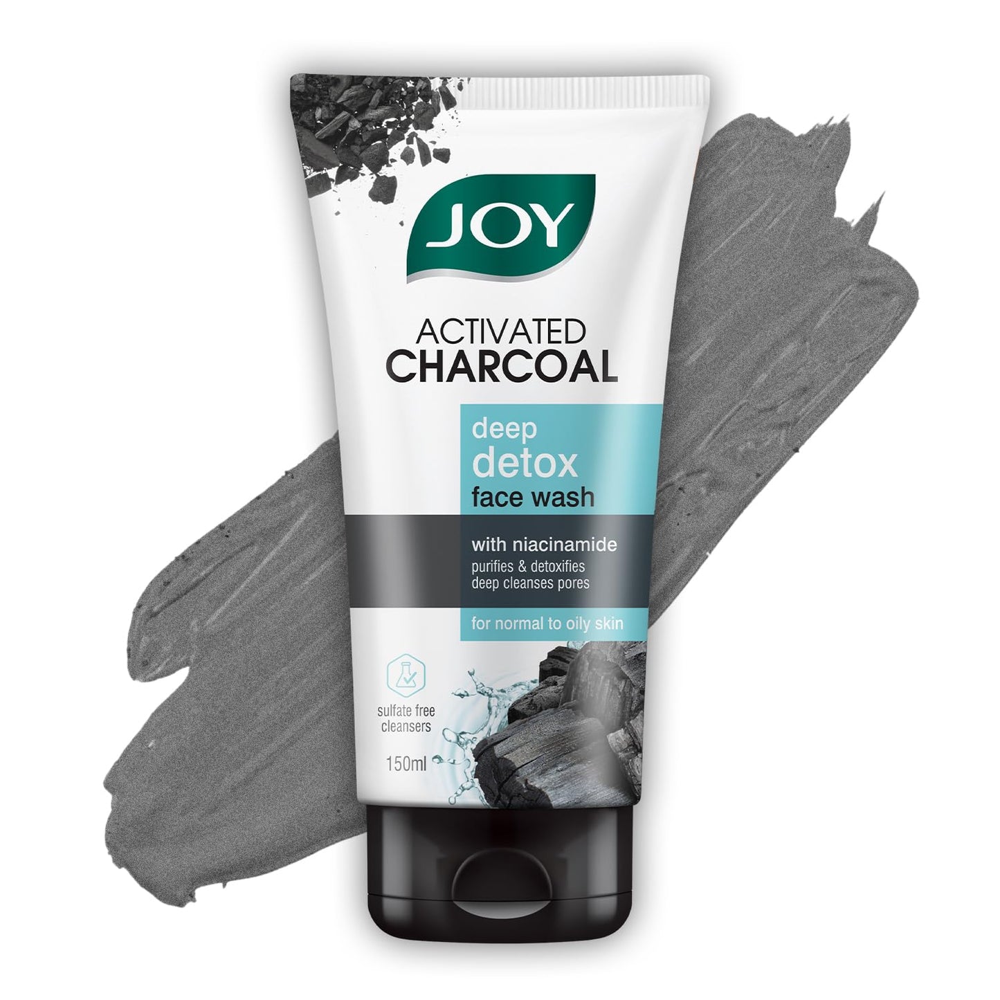JAY CHARCOL FACE WASH 150ML