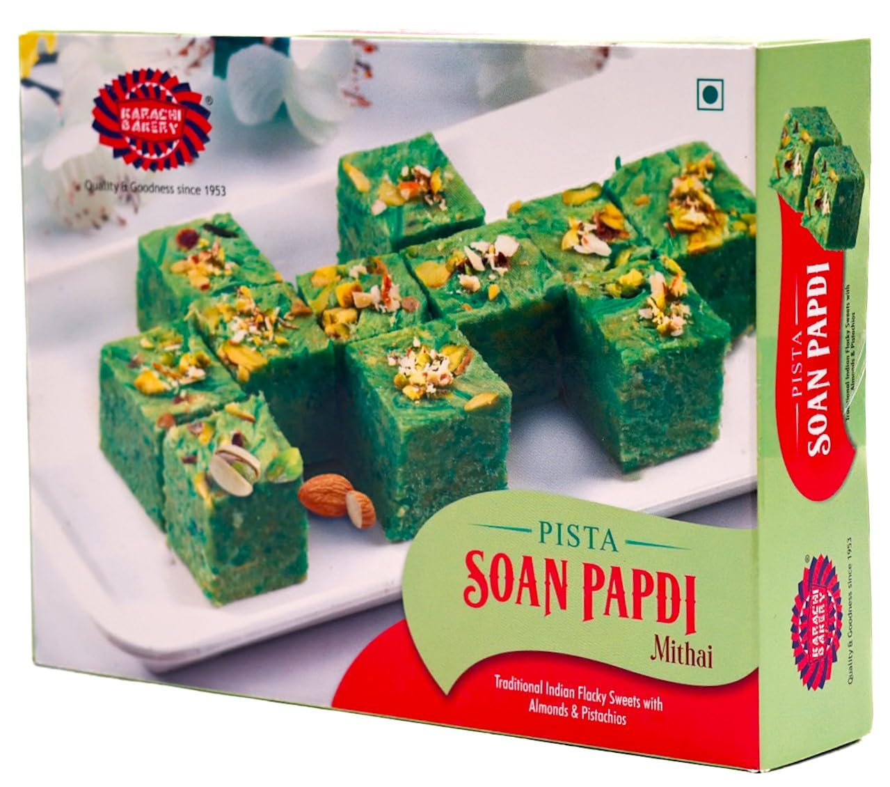 Karachi Bakery Pista Soan Papdi  200G