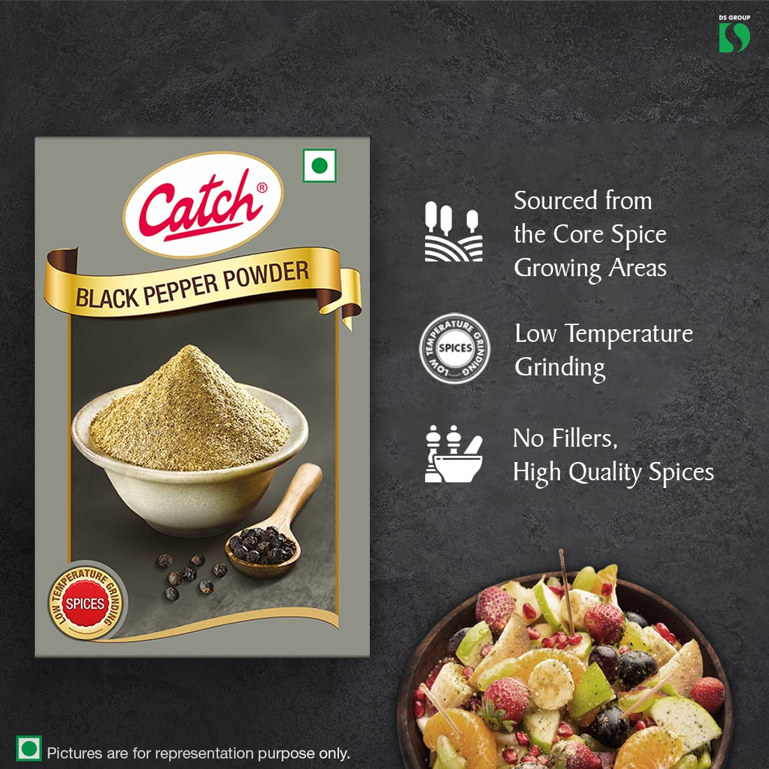 CATCH Black Pepper 100 GMS