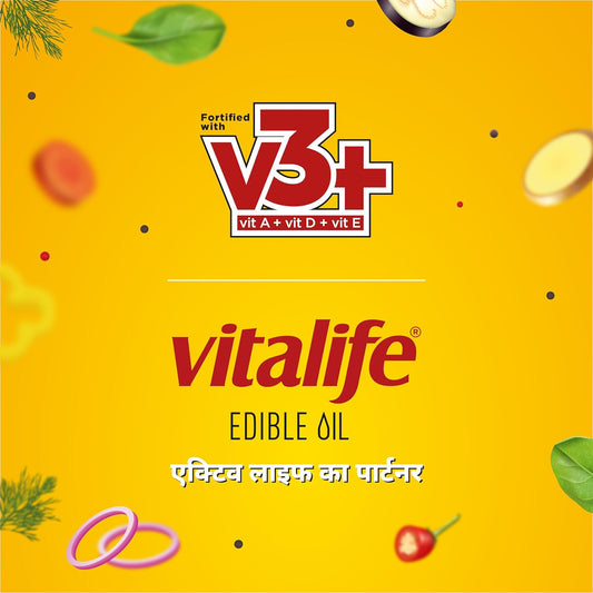 Vitalife Kachi Ghani Mustard Oil 500ml