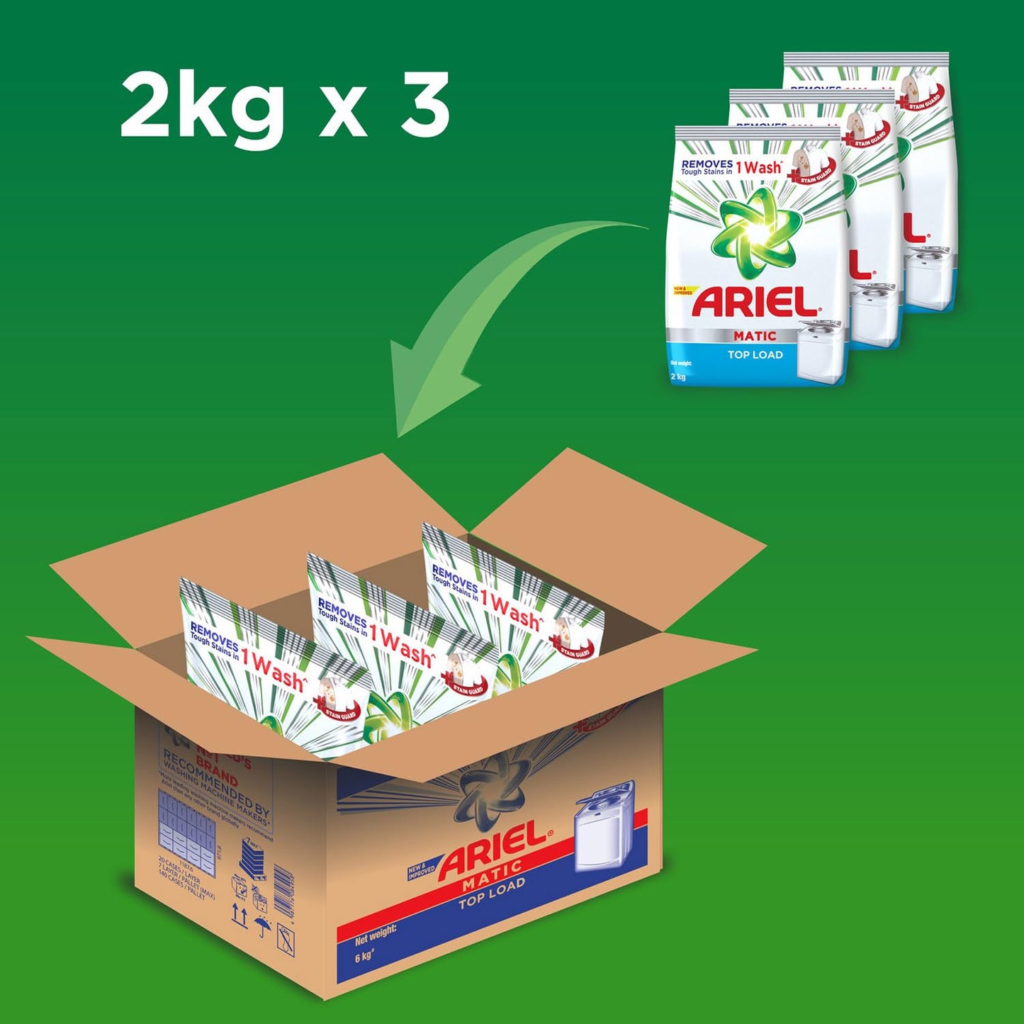 ARIEL MATIC 4+2 MATIC TOP LOAD