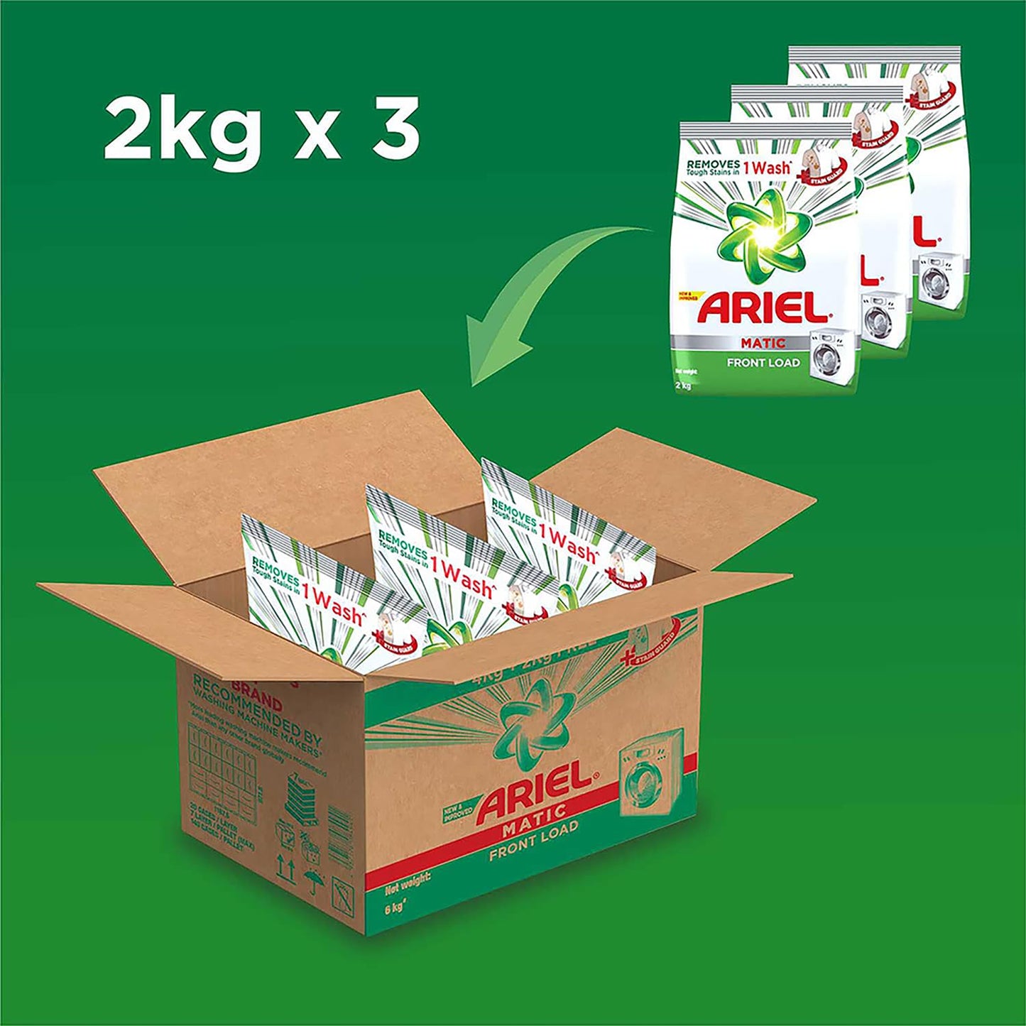 ARIEL MATIC FRONT LOAD 4KG