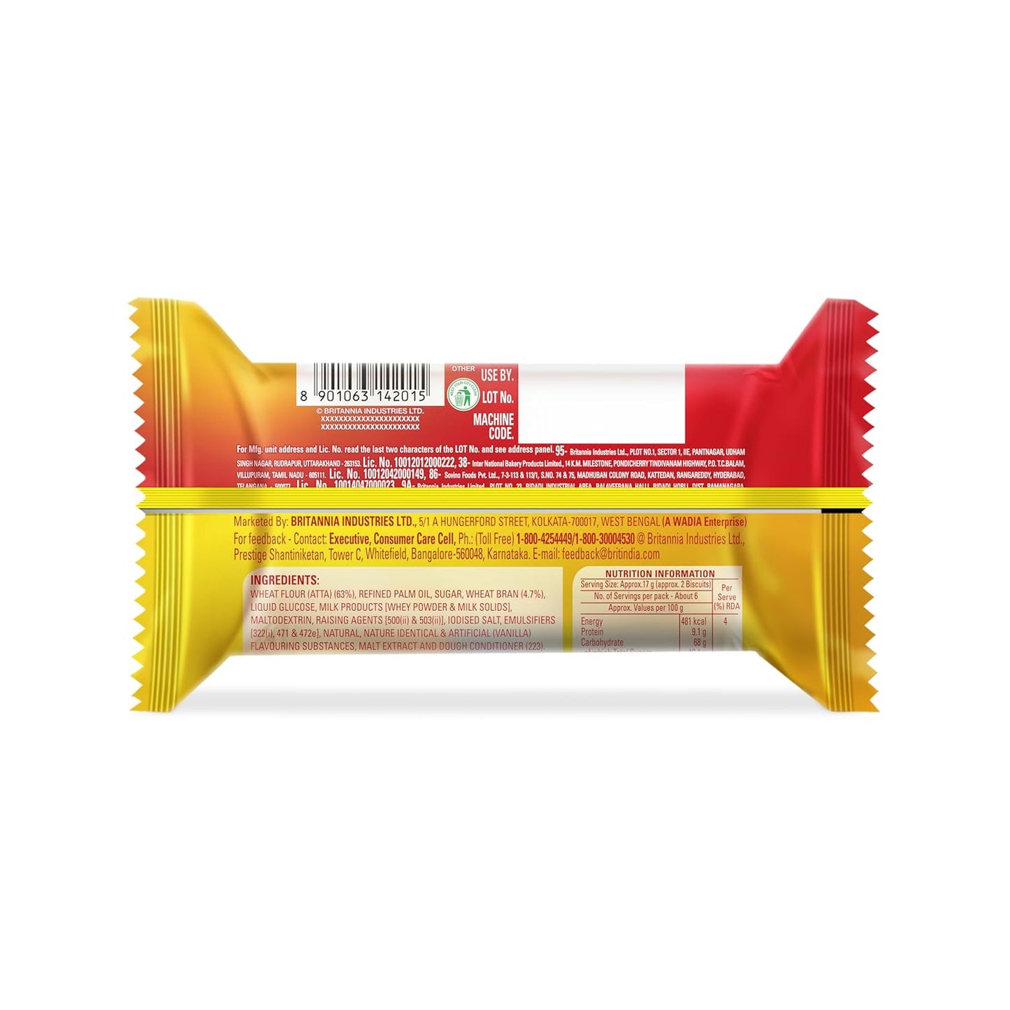 Britannia NutriChoice Digestive, 100g