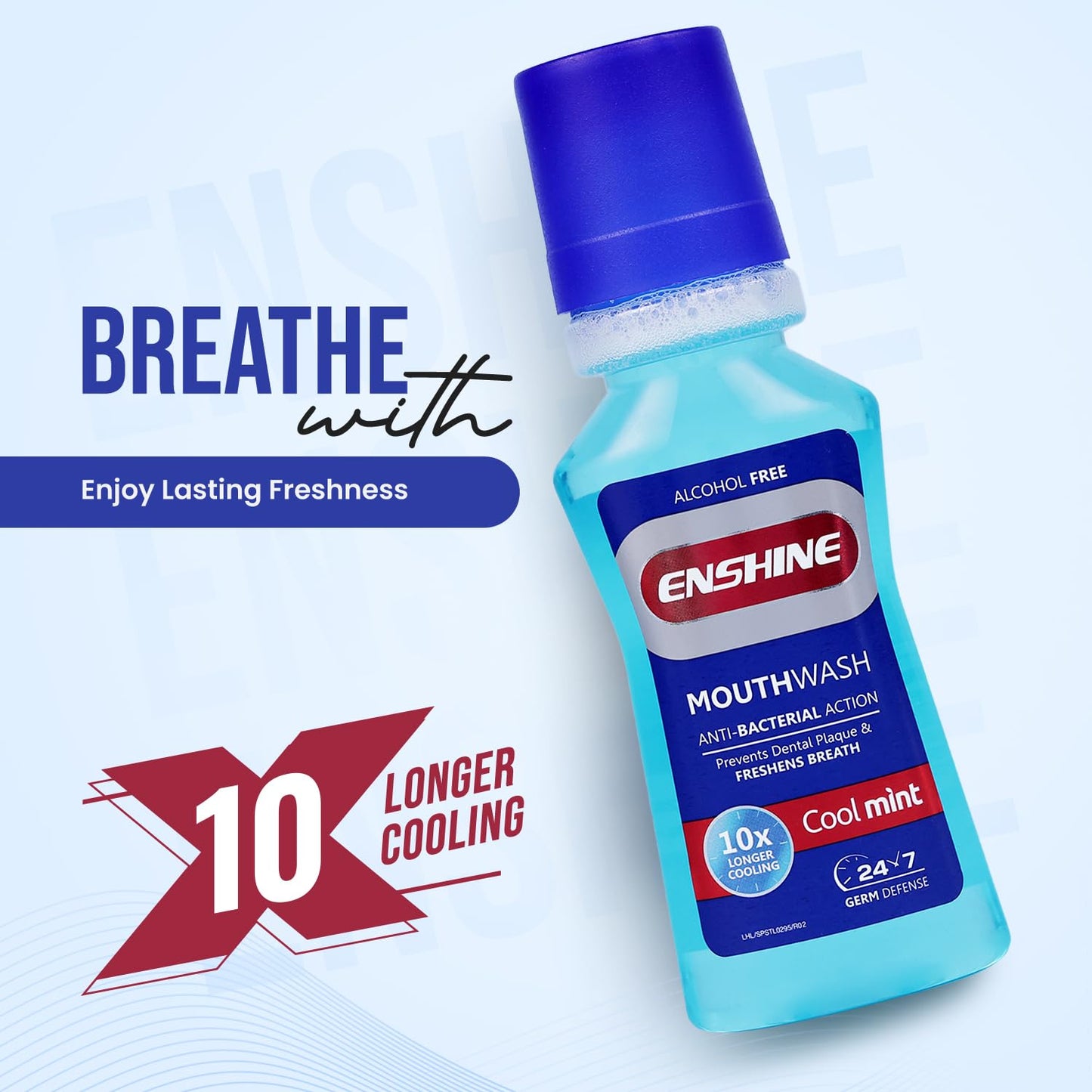 ENSHINE MOUTHWASH COOL MINT 150 ML