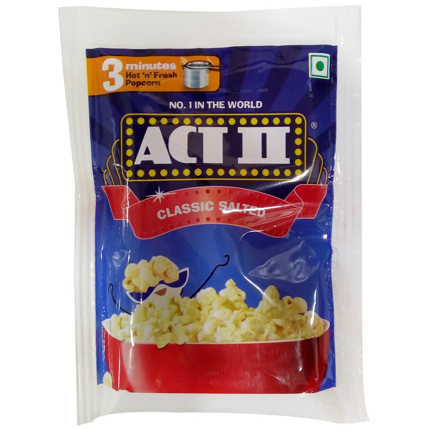 Act II Instant Popcorn - Classic Salted, 50g