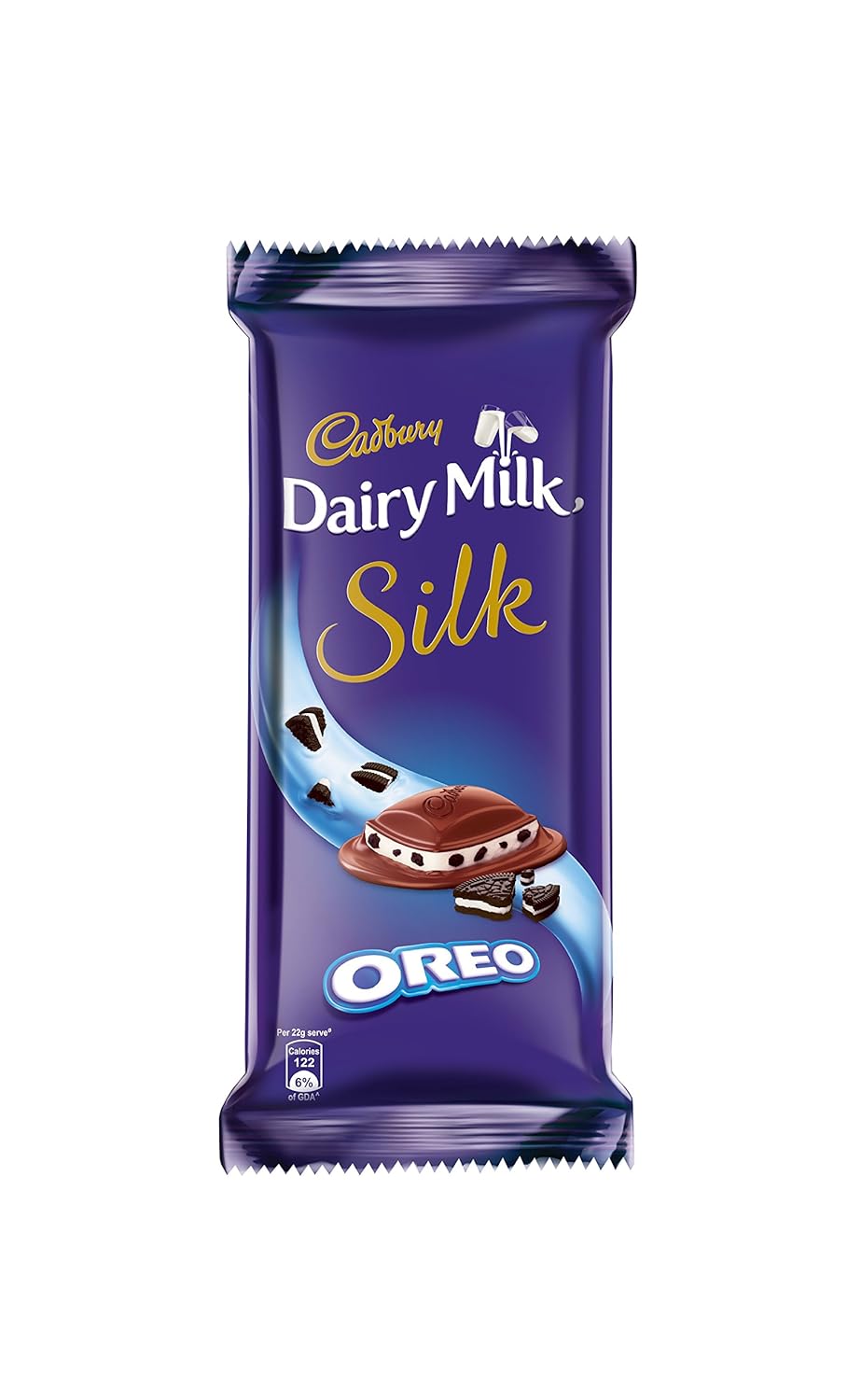 Cadbury Dairy Milk Silk Oreo Chocolate Bar, 124Gm