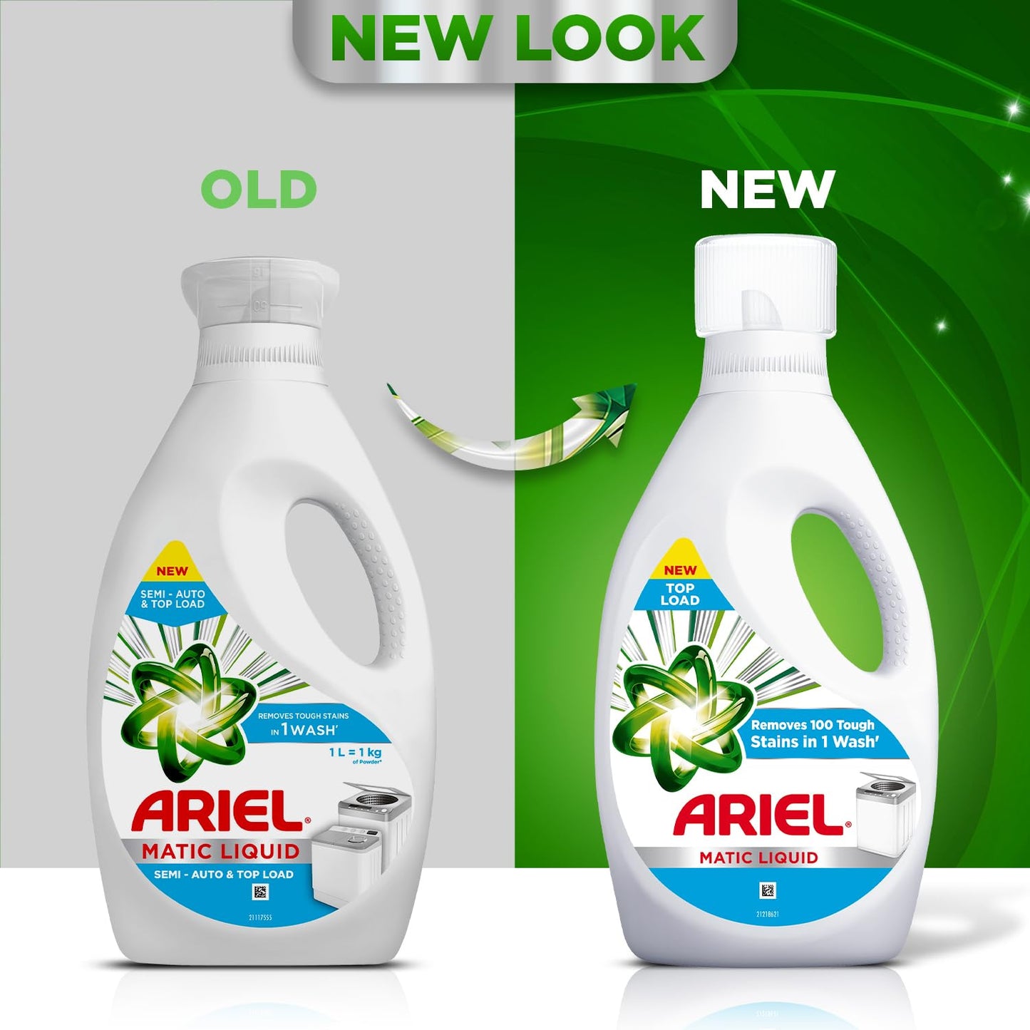ARIEL TOP LOAD MATIC LIQUID DETERGENT 1L