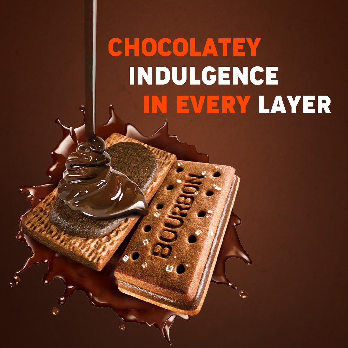 Britannia The Original Bourbon - Creme Biscuit with Chocolate | 100gm | Chocolatey Indulgence in every layer