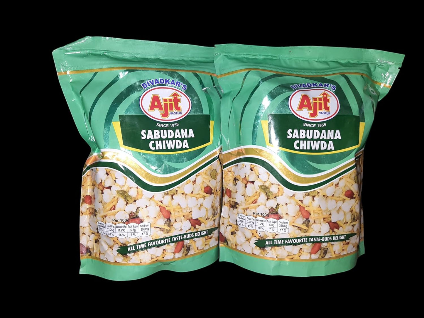 AJIT Sabudana Chiwda 500gm (2pouch of 250gm)