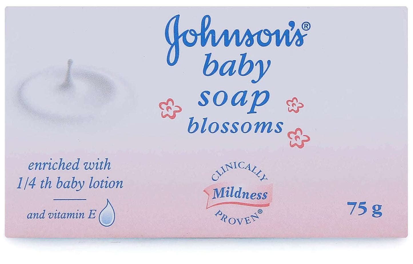 Johnson’s Baby Soap Blossoms with New Easy Grip Shape, 75g