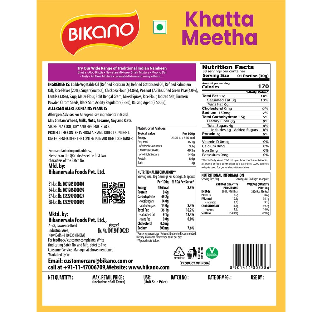 BIKANO KHATTA MEETHA 38G