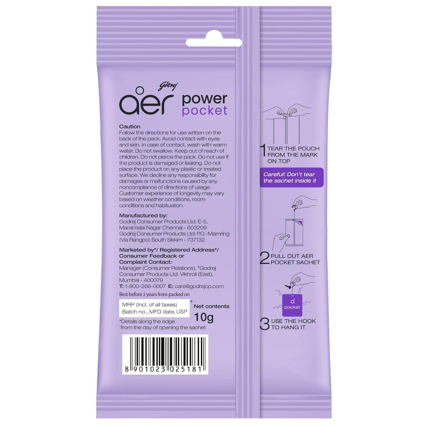 ARE POWE POCKET LAVENDER BLOOM 10MG