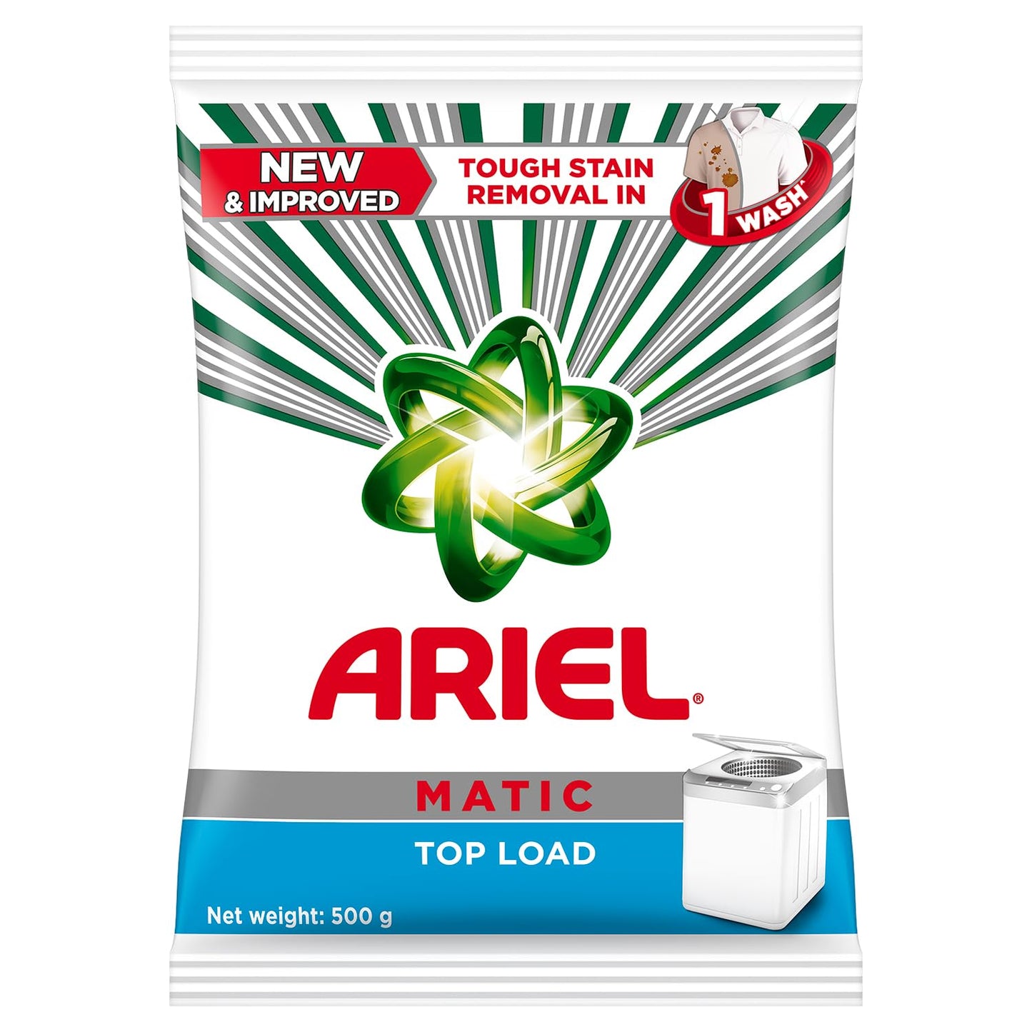 ARIEL MATIC TOP LOAD PWD 500G