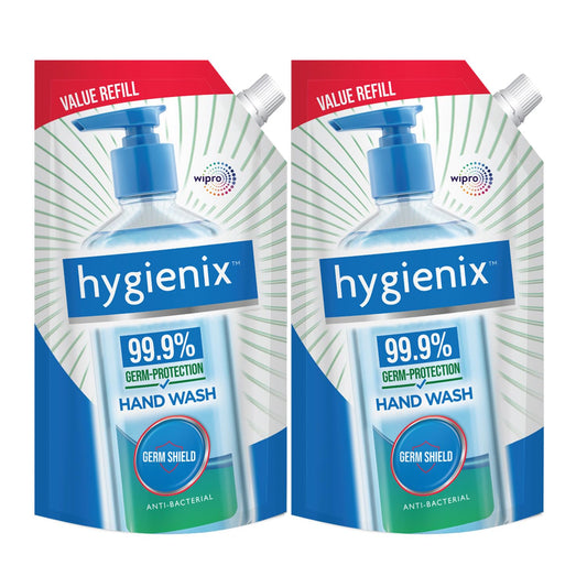 Hygienix Anti-Bacterial Germ Shield Handwash With 99.9% Germ Protection 675ml BOGO