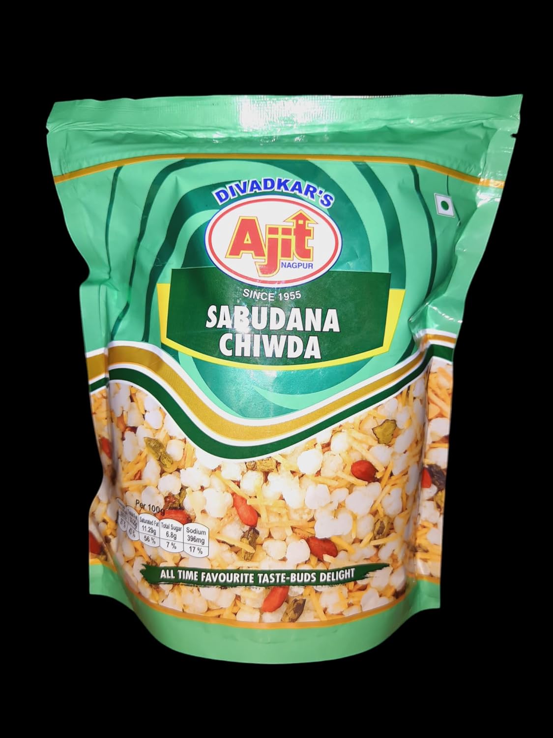 AJIT Sabudana Chiwda 500gm (2pouch of 250gm)