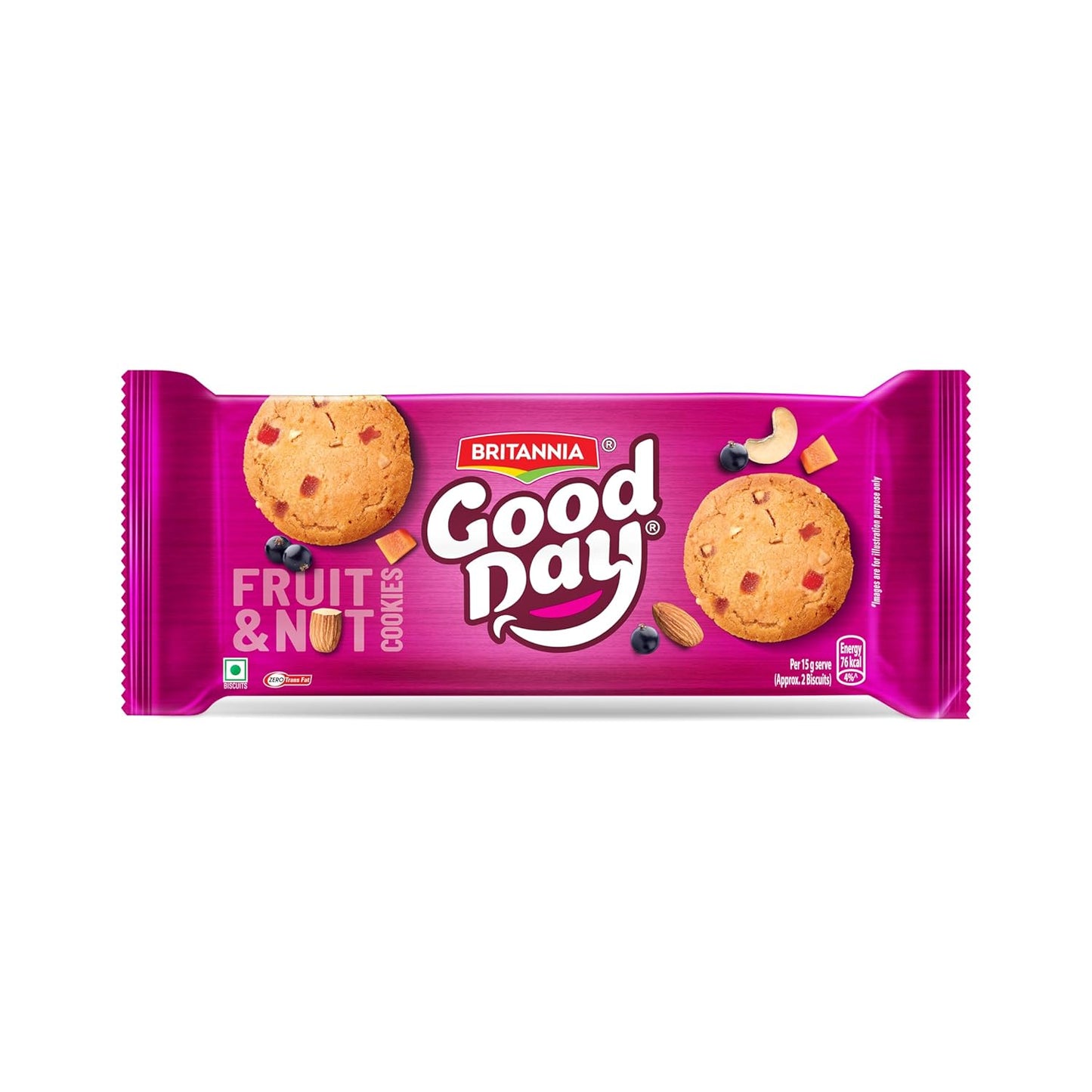BRI. GOOD DAY FRUIT&NUT 90GM