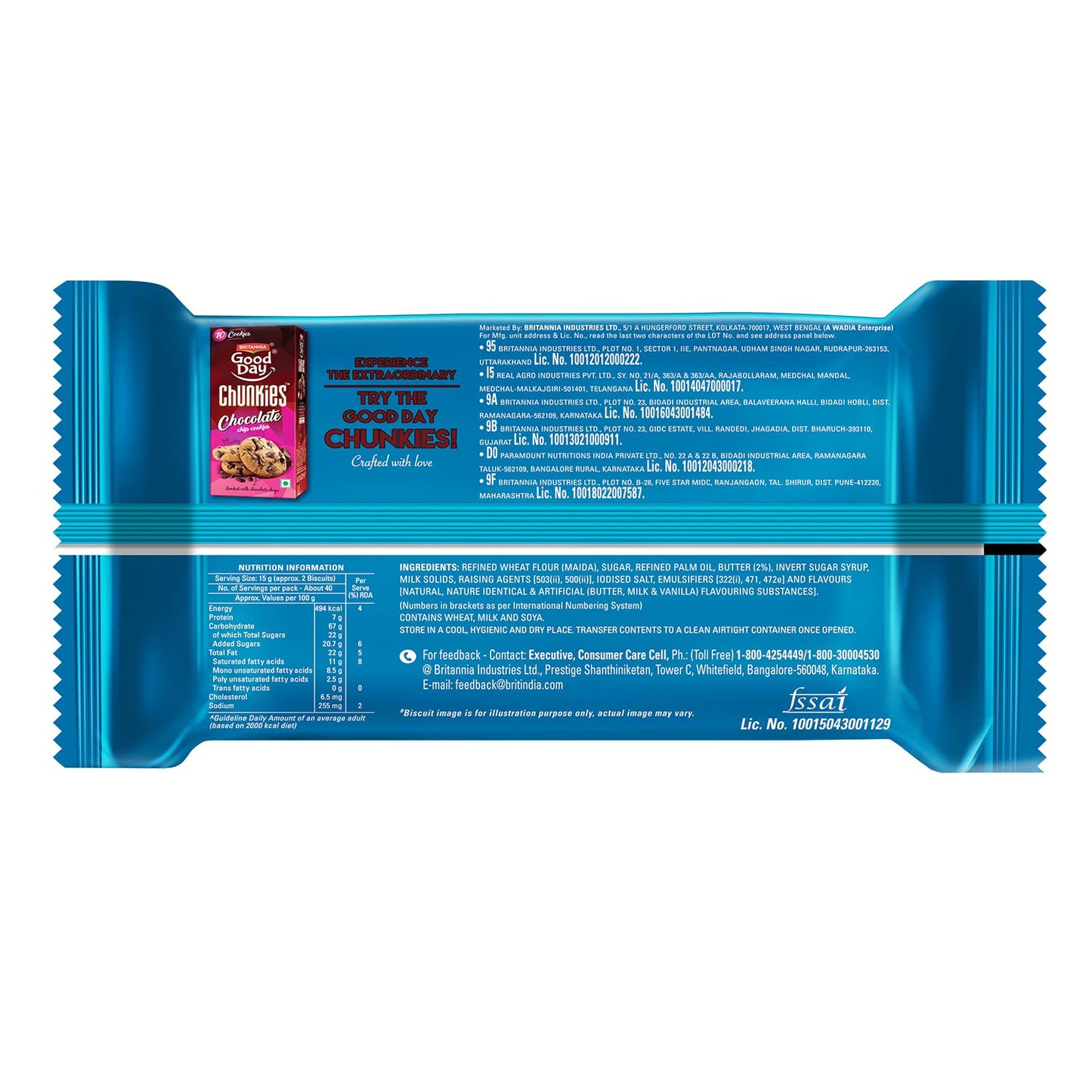 Good Day Britannia Butter Cookies, 120Gm