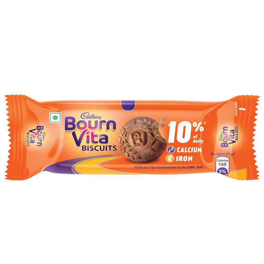 Cadbury Bournvita Biscuits, New and Improved Chocolatey Cookies