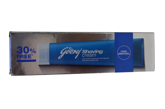 Godrej Shaving Cream - Cool Menthol, 78g Tube