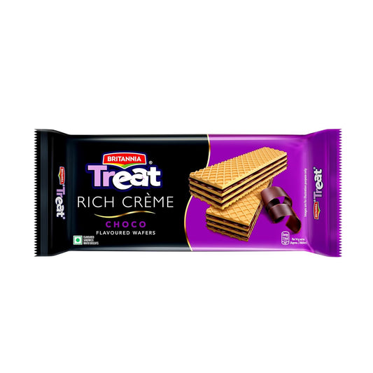 BRITANNIA Treat RICH CRÈME CHOCO FLAVOURED WAFERS