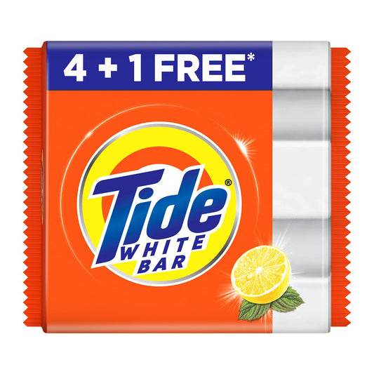 TIDE WHITE BAR SOAP 4+1 200G