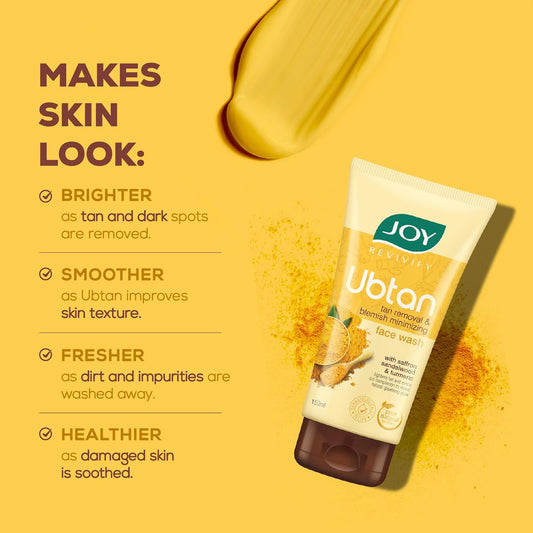 Joy Ubtan Tan Removal Face Wash 100ml