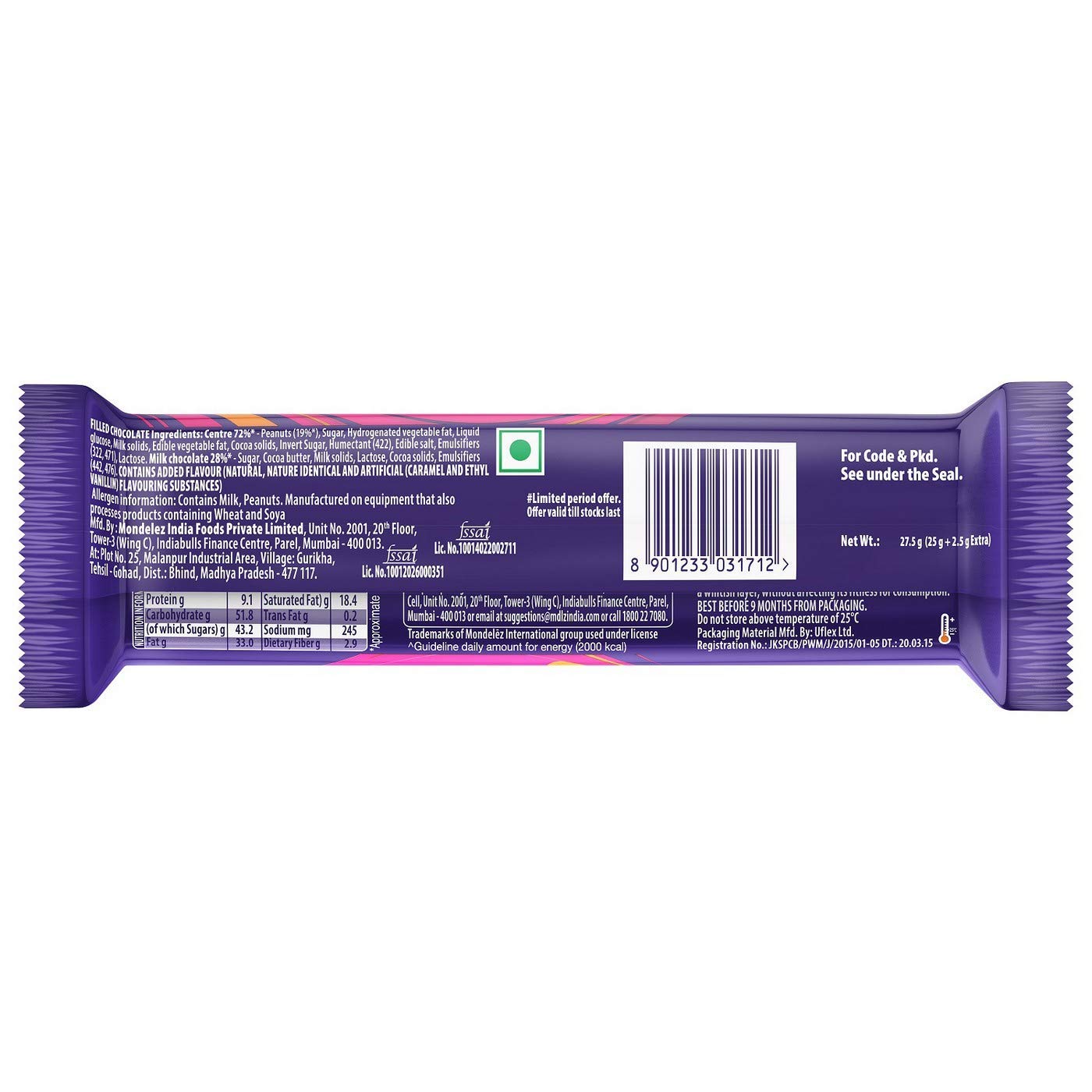 Cadbury Fuse, 24G