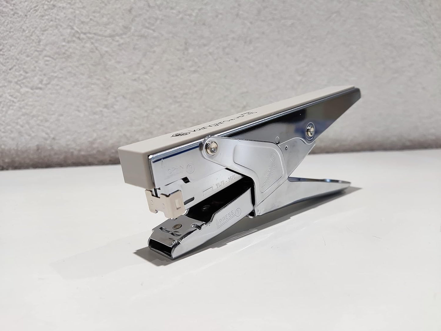 Kangaro HP-45 All Metal Stapler, Standard Stapler with Quick Loading Mechanism