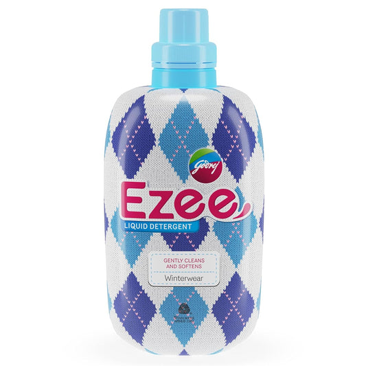 Godrej Ezee Liquid Detergent for Semi-automatic and Top Load Washing - 250g Bottle,