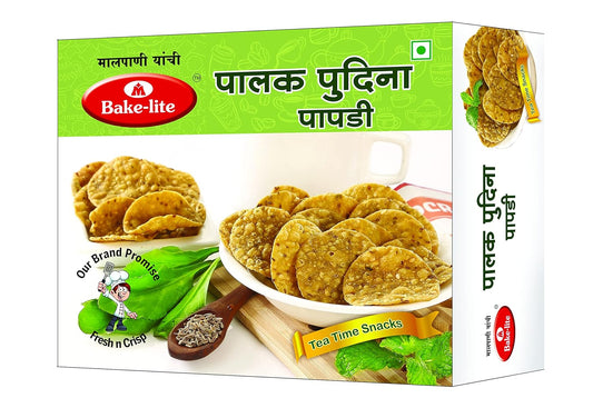 BAKE-LITE PALAK PUDINA PAPADI125G