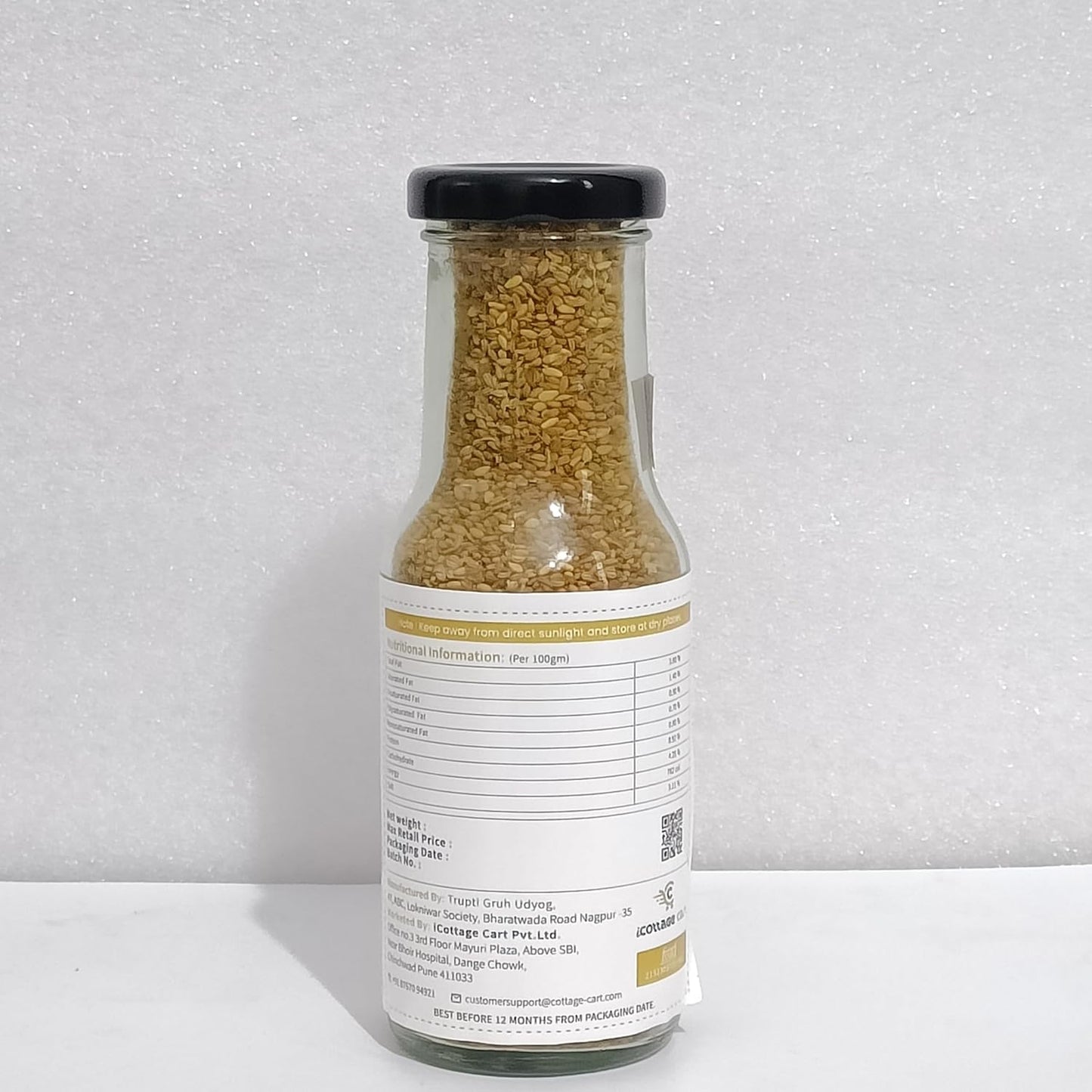 Ajwain Tilli Mukhwas | Cottage Cart | 100gm