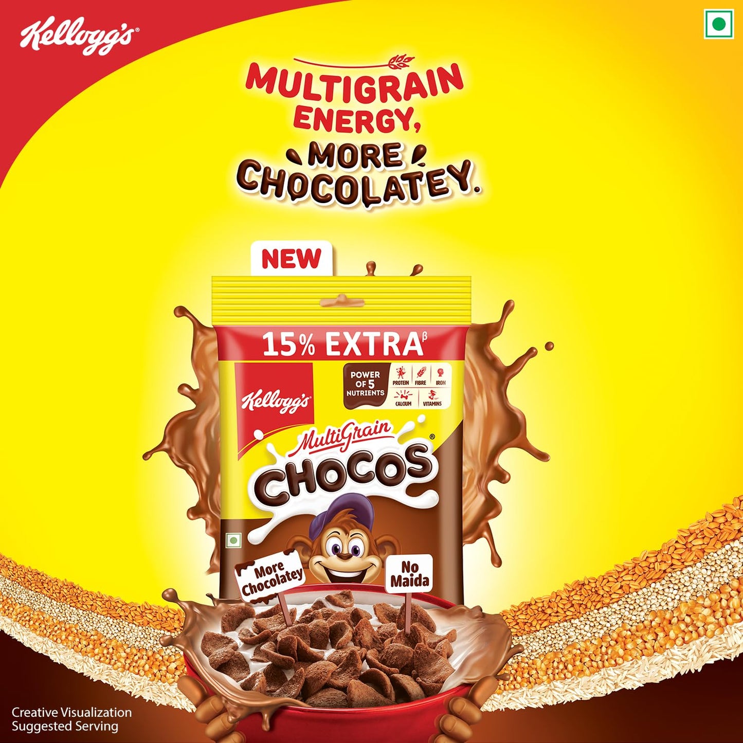 KELLOGGS CHOCOS 127G
