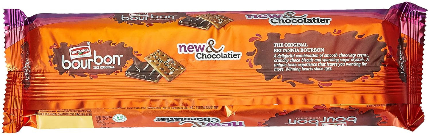 Britannia The Original Bourbon Creme Biscuit - With Chocolate 150 g