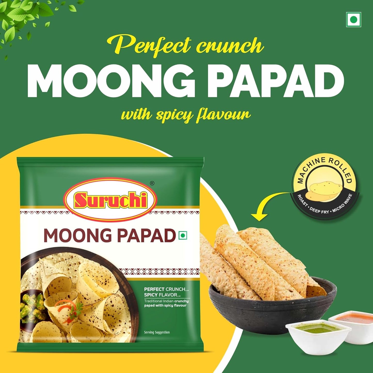 Suruchi Moong Papad 60gm