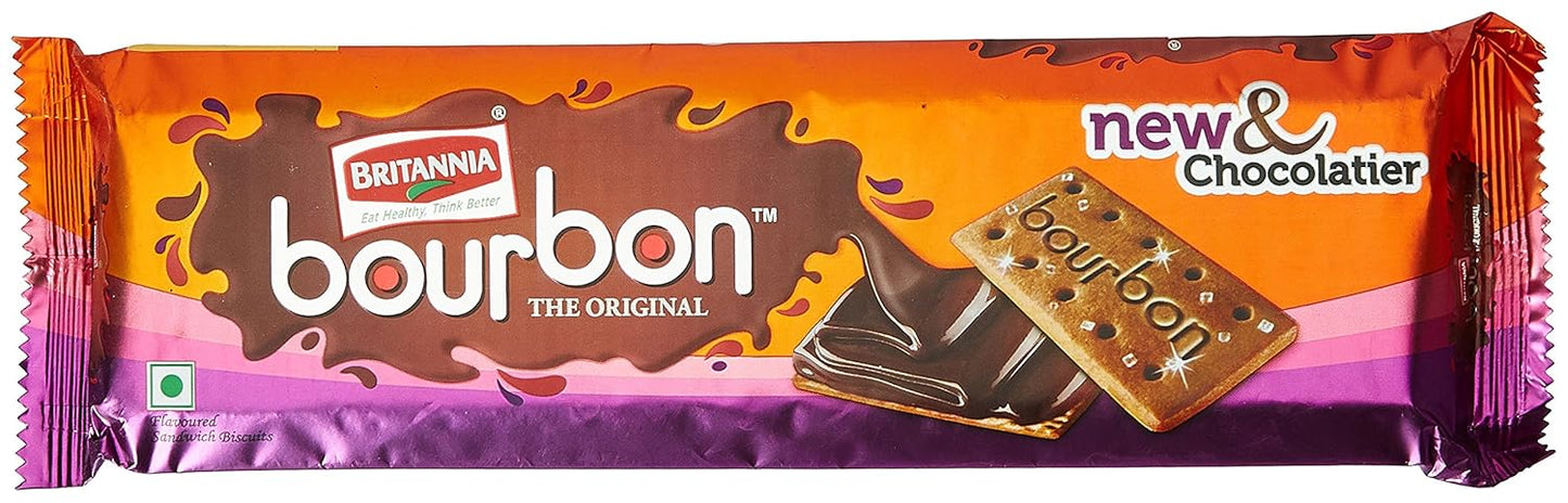 Britannia The Original Bourbon Creme Biscuit - With Chocolate 150 g